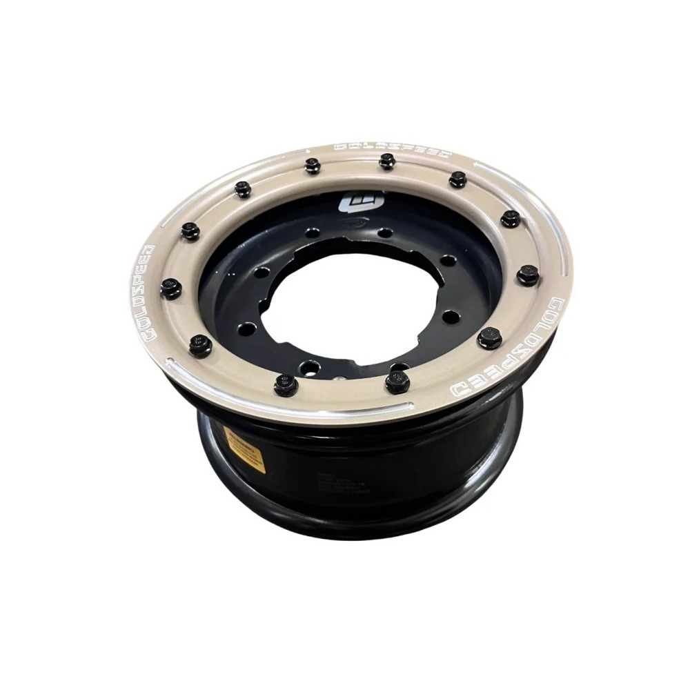 JANTE AVANT  BEADLOCK GOLDSPEED NOIR/OR 10X5