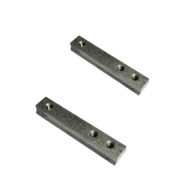 LOT DE 2 GLISSIERES RENFORCEES POUR PATTE DE FIXATION ACS