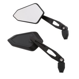 Rétroviseurs de guidon HIGHSIDER smart Booster - noir