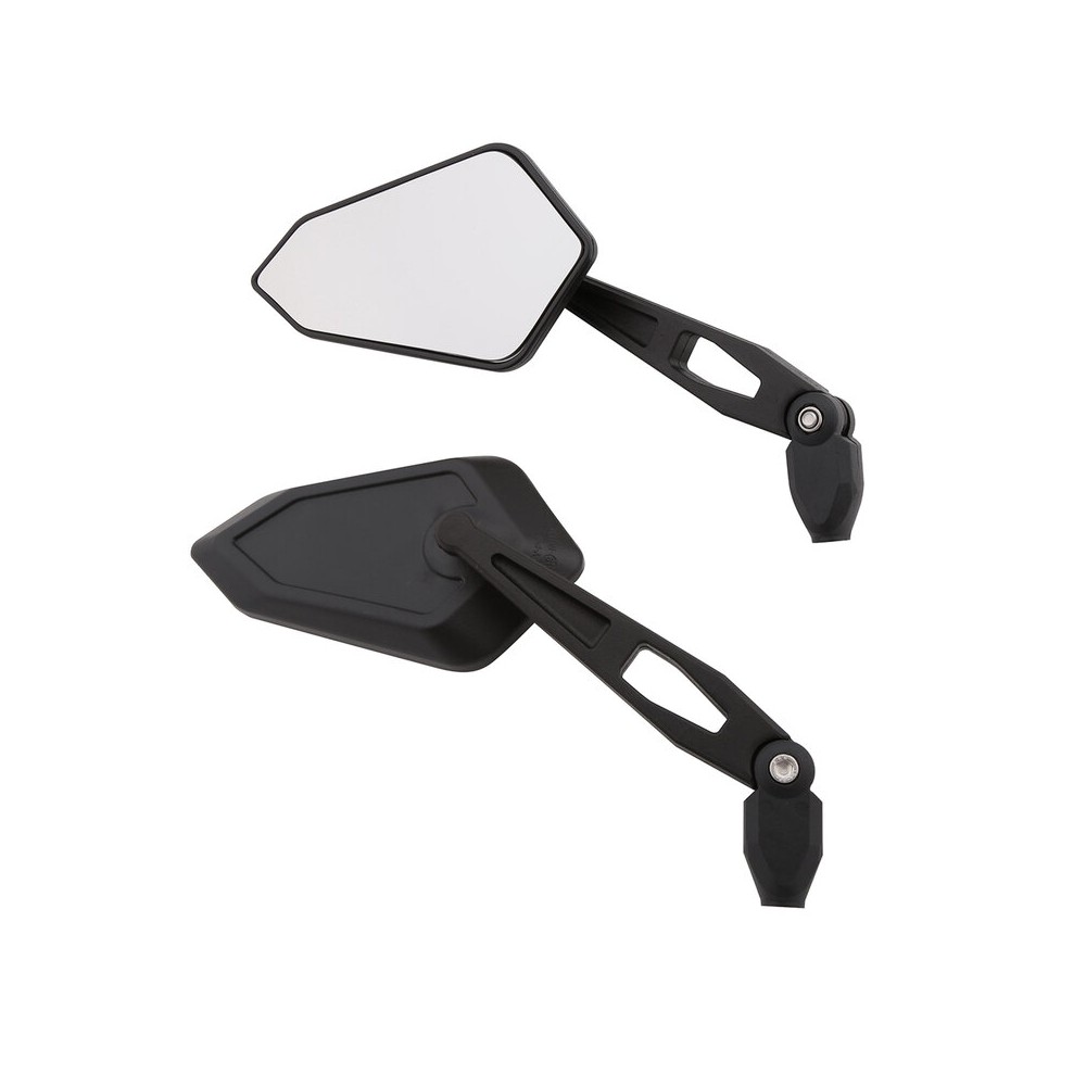 Rétroviseurs de guidon HIGHSIDER smart Booster - noir