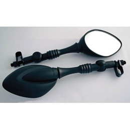 Rétroviseurs de guidon HIGHSIDER smart Universal - articulé - noir