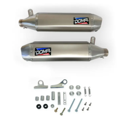 Silencieux ACS pour ligne double CHASSIS LAEGER'S  moteur YZF450 (2023-2026)