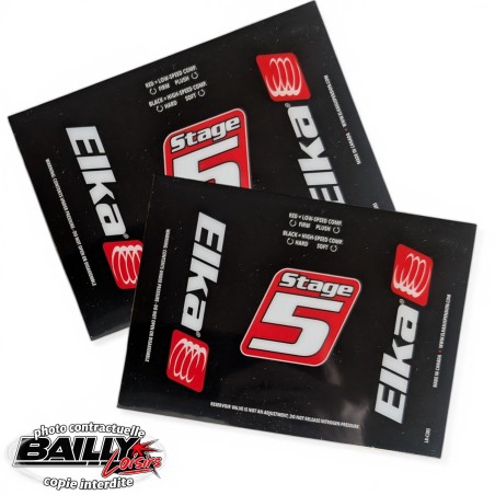 Autocollant de bombonne ELKA STAGE 5 GEN 2