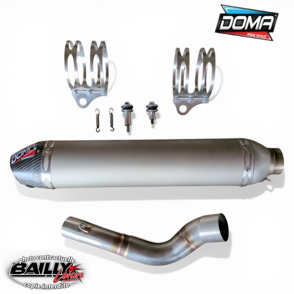 SILENCIEUX ALU/CAR YAM YFZ 450 R
