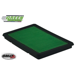 FILTRE A AIR RECTANGULAIRE GREEN QD037 DINLI
