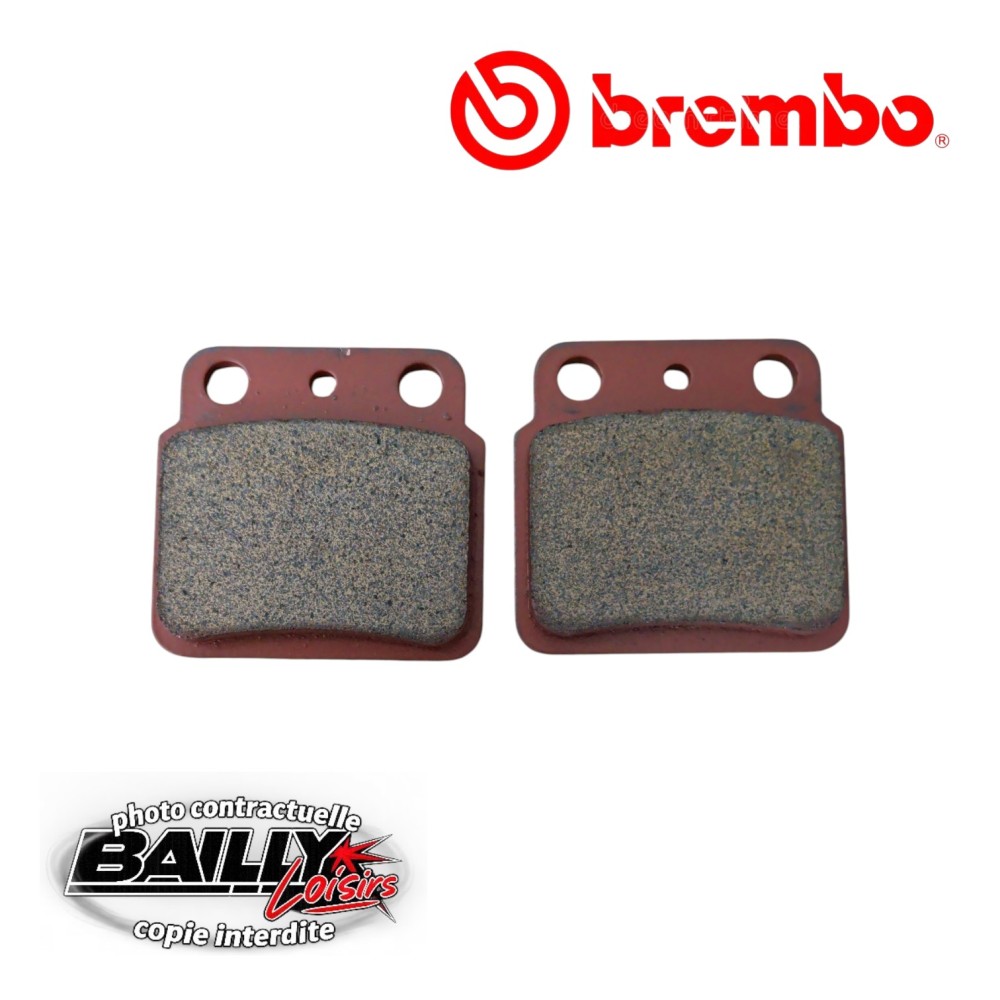 2 Plaquettes de frein BREMBO 07SU29SD métal fritté