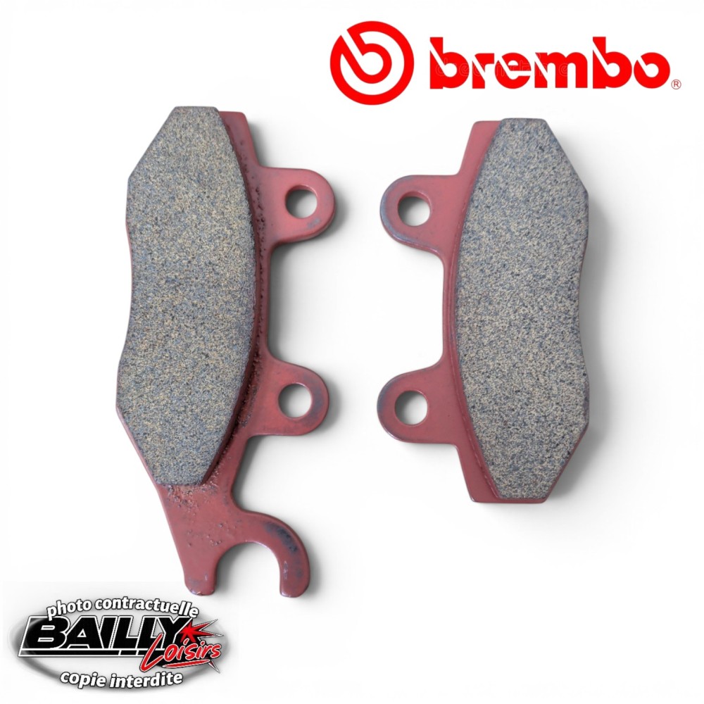 2 Plaquettes de frein BREMBO AVANT GAUCHE