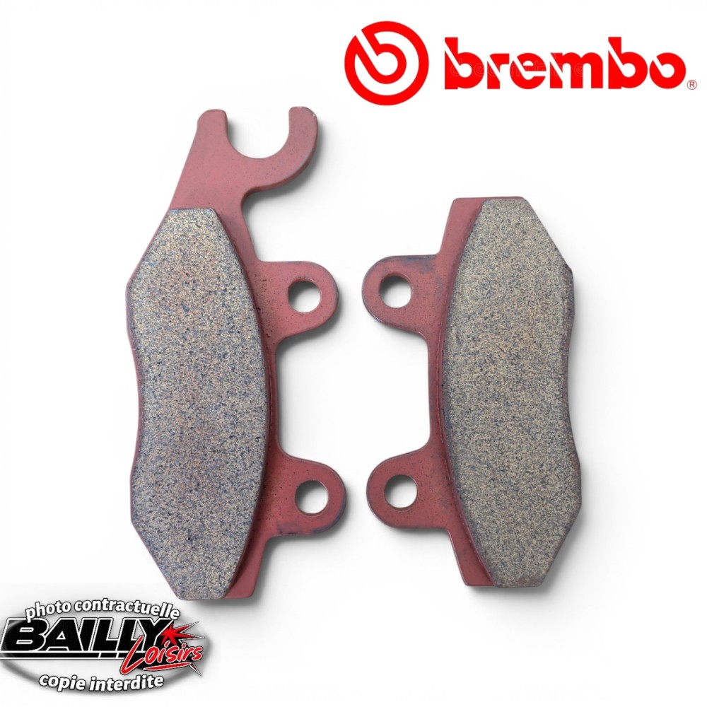 2 Plaquettes de frein BREMBO AVANT DROIT