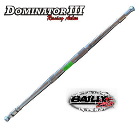 ARBRE DE ROUE DOMINATOR 3 YAMAHA YFZ 450R -2'/+1'