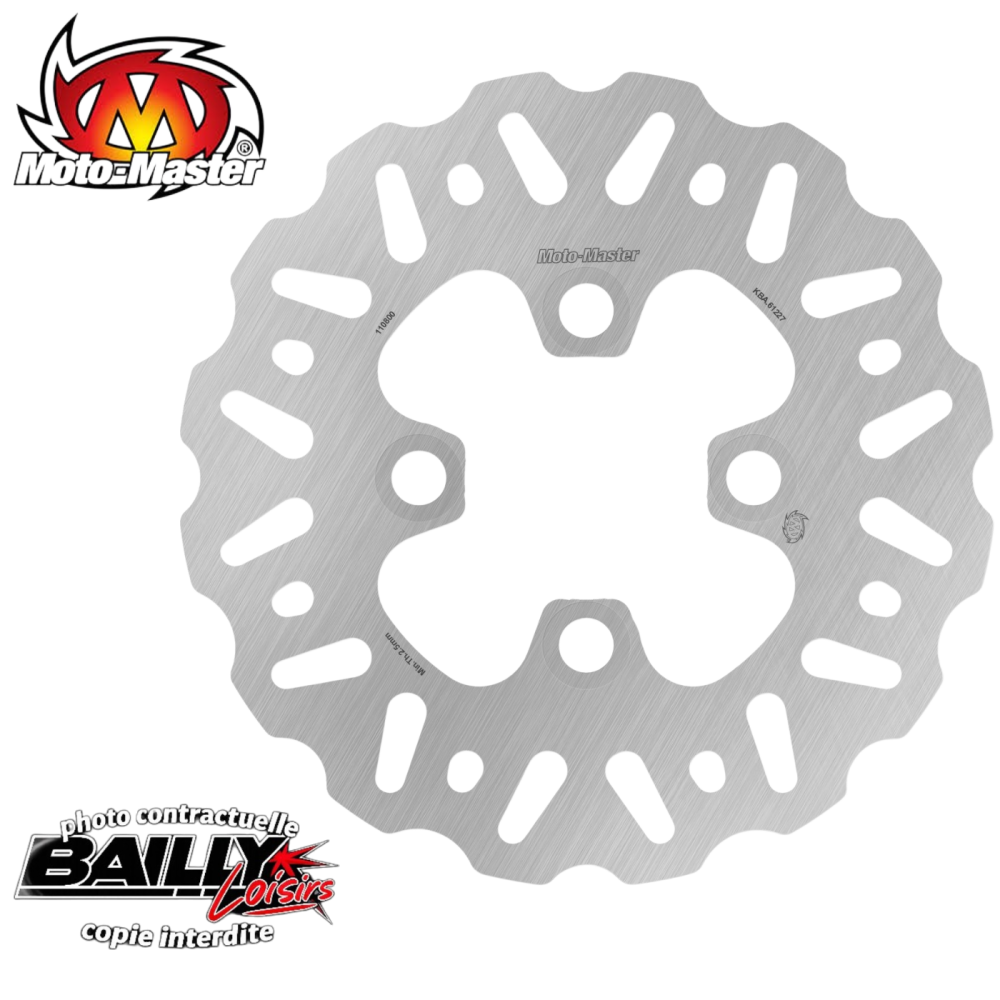 DISQUE AVANT YAMAHA 3.5MM MOTOMASTER NITRO