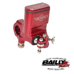 Maitre cylindre de remplacement GRAND RESERVOIR BRO12 sans levier ROUGE