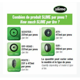 Préventif crevaison SLIME Tubeless 950ml