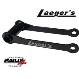 FOURCHETTE / BIELLETTE ACIER LAEGER'S SUSPENSION ARRIERE SABLE YAMAHA YFZ 450R (NÉCESSITE UN AMORTISSEUR SPÉCIFIQUE)