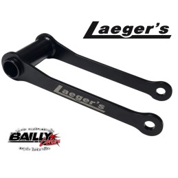 FOURCHETTE / BIELLETTE ACIER LAEGER'S SUSPENSION ARRIERE SABLE YAMAHA YFZ 450R (NÉCESSITE UN AMORTISSEUR SPÉCIFIQUE)